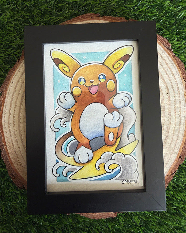 Alolan Raichu Painting