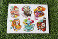 Foodie Villagers A4 Print