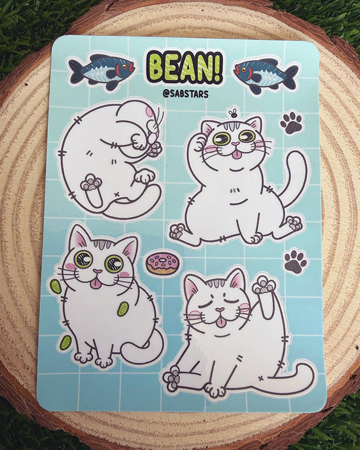 Bean! Sticker Sheet