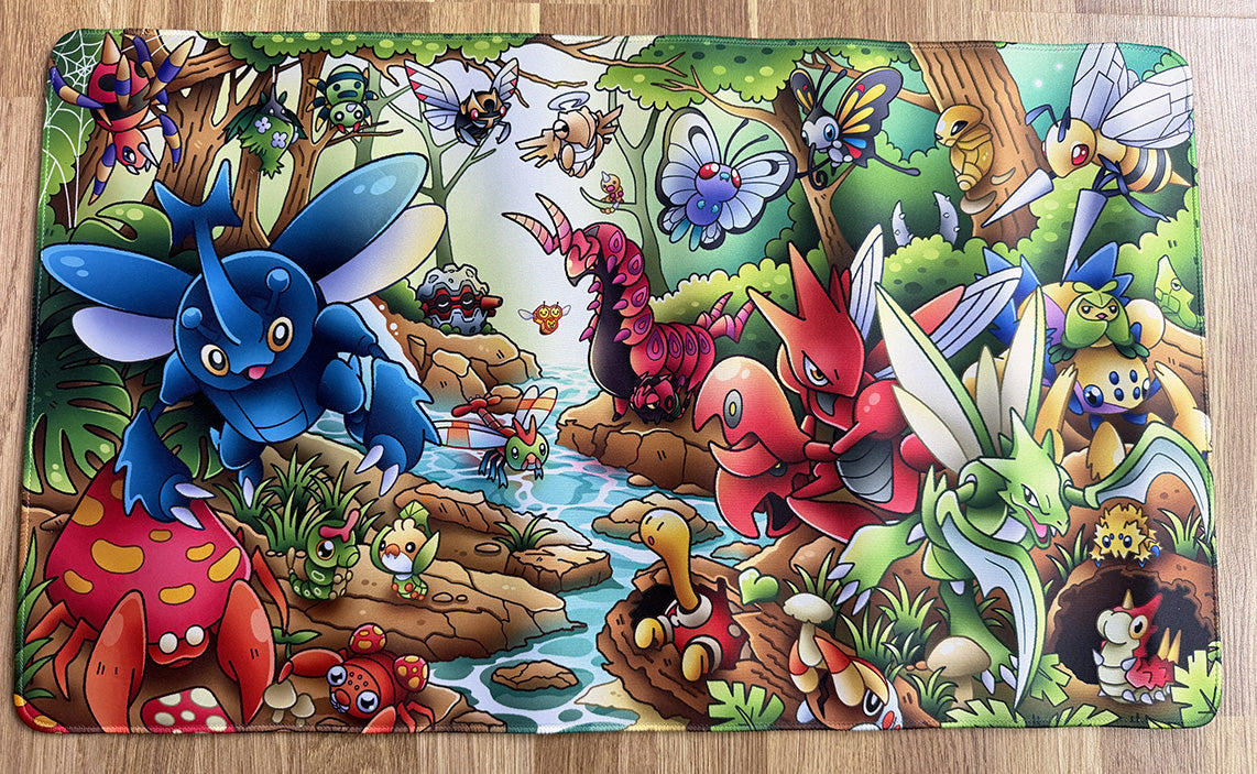 Bug Pokemon Desk Mat