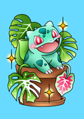 Bulbasaur Print A5