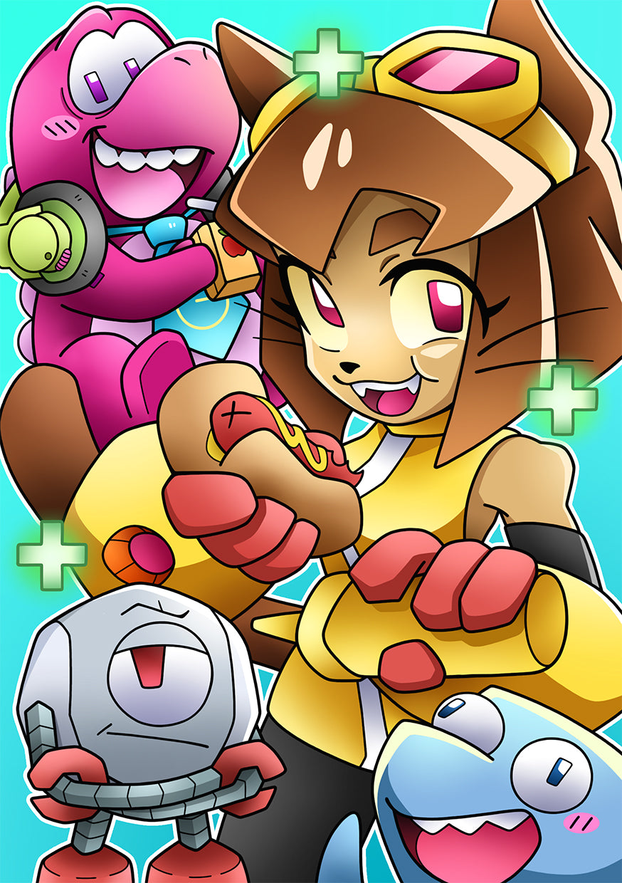 Gameoverse A5 Print