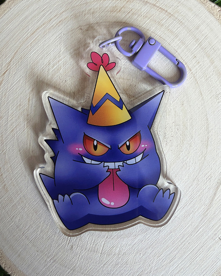 Party Gengar Keychain