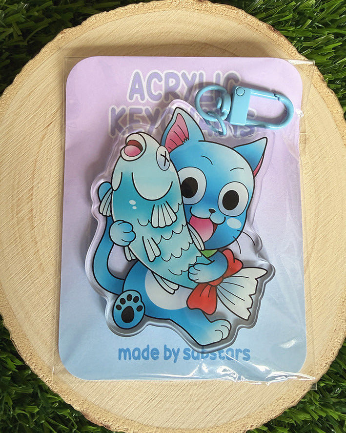 Happy Keychain