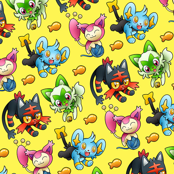 Kitty Pokemon Microfibre Cloth