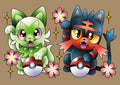 Lucky Cats A4 Print