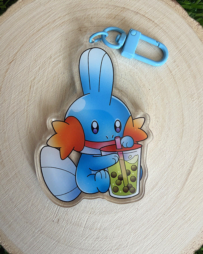 Boba Mudkip Keychain