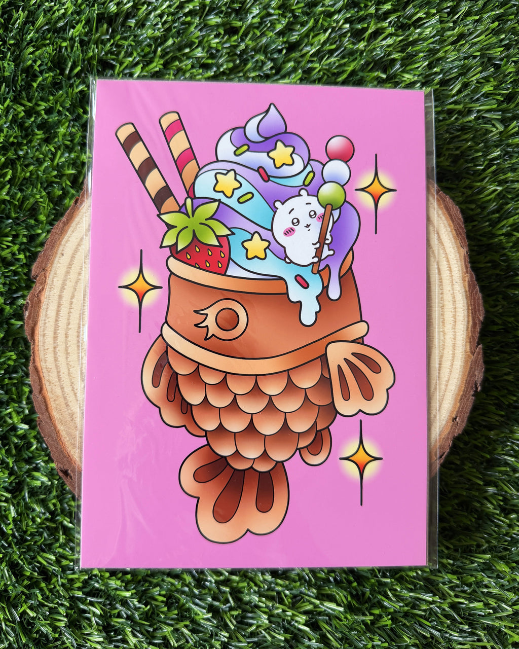 Kawaii Taiyaki A5 Print